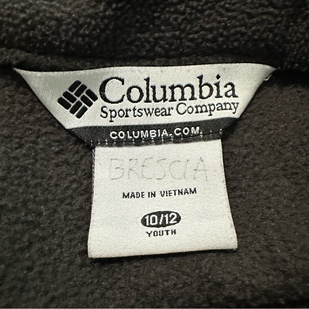 5/$25 Columbia Boys Jacket 10/12 Gray Fleece Full Zip AR3 - Picture 5 of 5